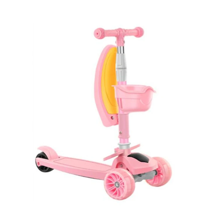 Foldable portable baby toys gift 3 wheels kids scooter with seat children kick scooter
Foldable portable baby toys gift 3 wheels kids scooter with seat children kick scooter