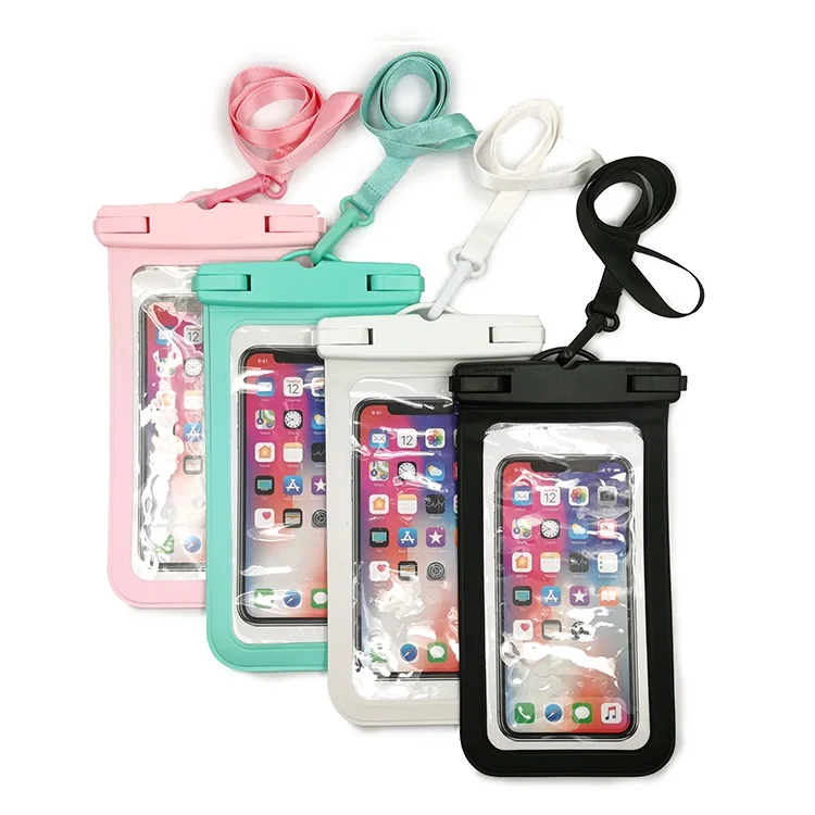 Customized WaterProof Bag PVC TPU Mobile Phone Cases Clear Pouch Case Water Proof Cell Phone Bag With Lanyard, Black ,white,pink,green
Customized WaterProof Bag PVC TPU Mobile Phone Cases Clear Pouch Case Water Proof Cell Phone Bag With Lanyard, Black ,white,pink,green