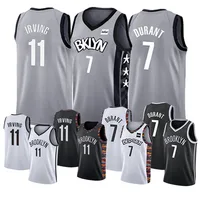 

72 Biggie Basketball Jersey 2020 new White black blue 7 Kevin Durant Kyrie 11 Irving Jerseys