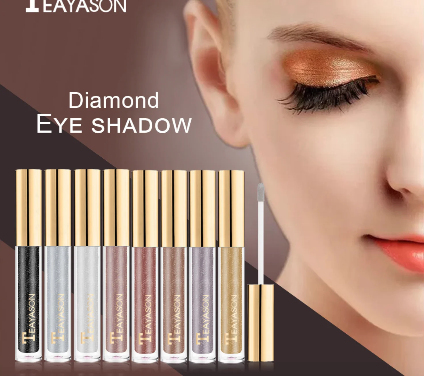 Multi Colors Teayason Diamond Cosmetic Eye Shadow Private Label Liquid Glitter Eyeshadow
Multi Colors Teayason Diamond Cosmetic Eye Shadow Private Label Liquid Glitter Eyeshadow
