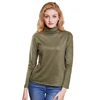 Hot Style Ladies Winter Sexy High collar Womens Cashmere Thermal Underwear