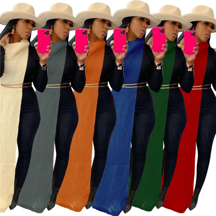 W066-new products fall sweater two flanks slit dress solid color turtlenecks maxi dress
W066-new products fall sweater two flanks slit dress solid color turtlenecks maxi dress