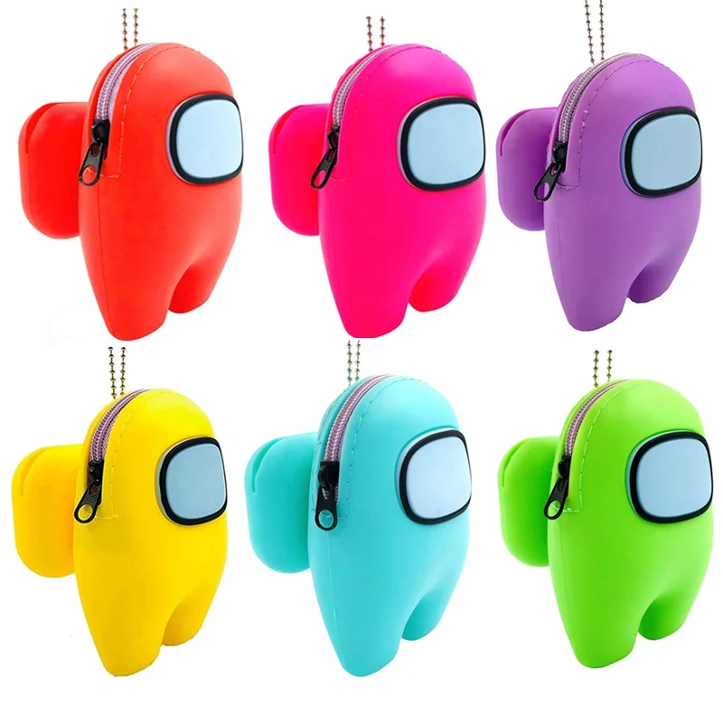 Cartoon Amongus Silicone Case for Airpods Pro Cute Mini Coins Purse Key Lipstick Storage Bag Keychain for Game Fans Gift
Cartoon Amongus Silicone Case for Airpods Pro Cute Mini Coins Purse Key Lipstick Storage Bag Keychain for Game Fans Gift