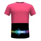 Tonton Sportswear Custom Printing Dry Fit 100% Polyester Collar Sport T Shirts