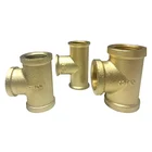 Brass Fitting Brass OEM PED Brass Hot Forging Parts Turning Tube Fitting