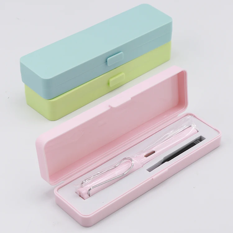 Custom Stationery Transparent Fountain Pen Case Plastic Storage Pen Stand Holder Stationery Case Kids Pencil Box
Custom Stationery Transparent Fountain Pen Case Plastic Storage Pen Stand Holder Stationery Case Kids Pencil Box