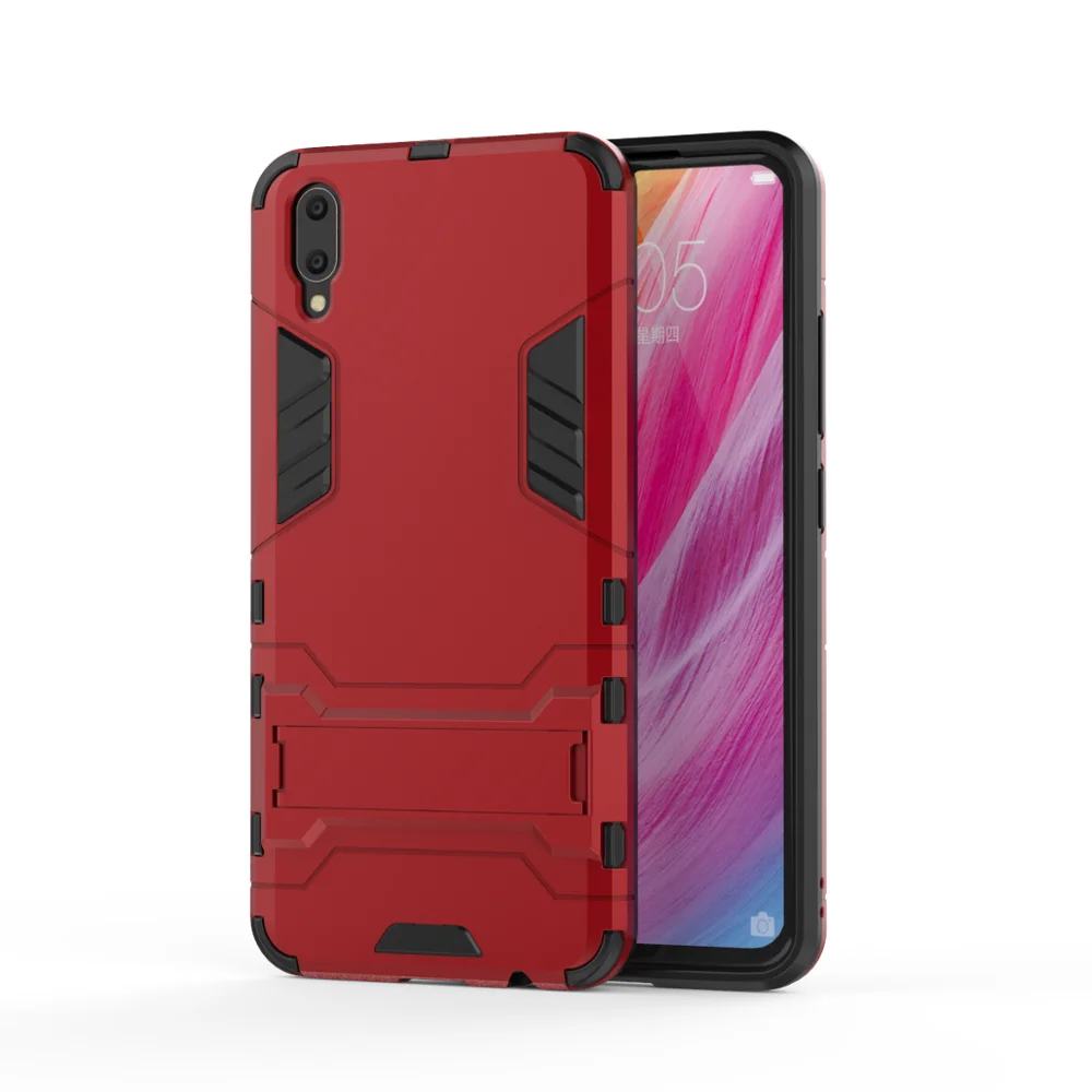 Luxury Fashion Kickstand Shockproof Protective PC TPU Phone Case for VIVO V11 Pro Back Cover
Luxury Fashion Kickstand Shockproof Protective PC TPU Phone Case for VIVO V11 Pro Back Cover