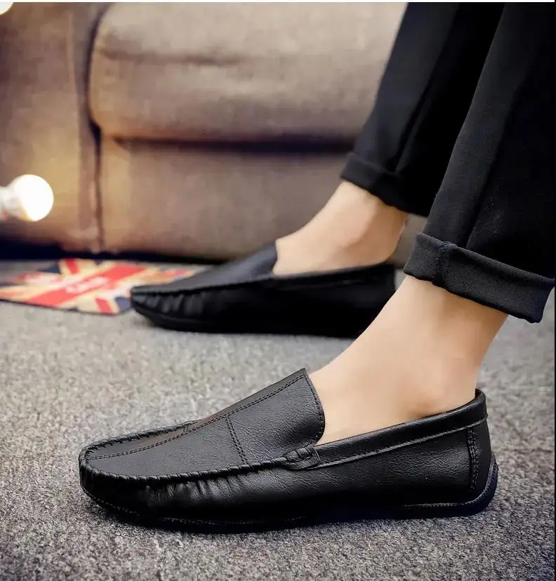 New Hot Selling Men's Leather Shoes Soft Leather Fashion Breathable Casual Loafers
New Hot Selling Men's Leather Shoes Soft Leather Fashion Breathable Casual Loafers