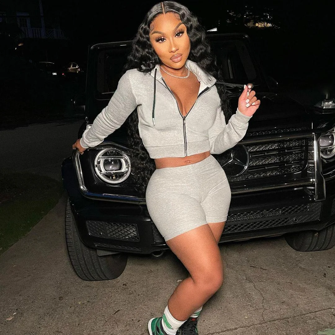 JXS0848 fall 2021 women clothes Solid color hoodie jogger set Casual long sleeve 2 piece set women
JXS0848 fall 2021 women clothes Solid color hoodie jogger set Casual long sleeve 2 piece set women