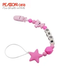 Hot Selling Baby Teether Pacifier Clip Silicone Chain Custom