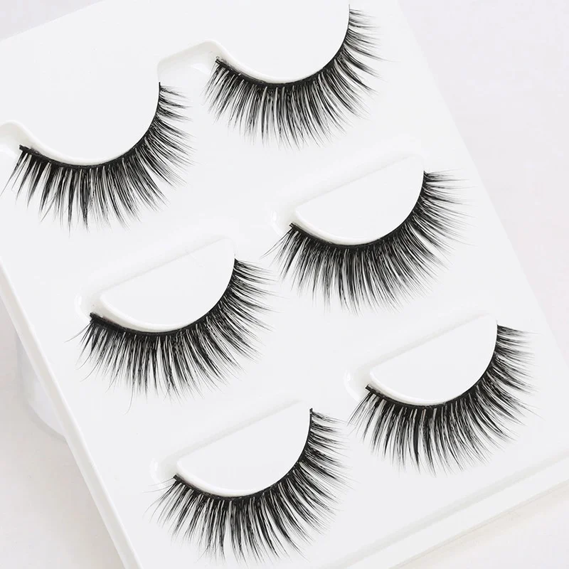 Hot selling natural long fake eyelash 3D multi-layer solid lifelike false eyelash soft comfortable eyelash suit, Natural black
Hot selling natural long fake eyelash 3D multi-layer solid lifelike false eyelash soft comfortable eyelash suit, Natural black