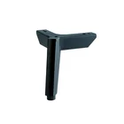 High quality 4.7 inches black metal iron furniture sofa legs