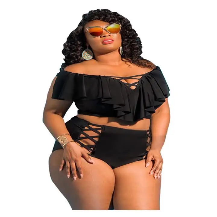 New Swimsuit Wholesale Ladies Plus Size High Waist Print Fat Bikini One Line Rope Swimsuit Two Piece Swim Set Swim Wear 2021, As picture
New Swimsuit Wholesale Ladies Plus Size High Waist Print Fat Bikini One Line Rope Swimsuit Two Piece Swim Set Swim Wear 2021, As picture