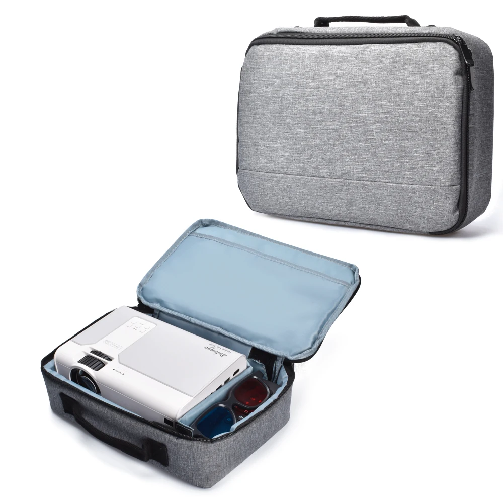 Salange Projector Bag For T6 P62 P60 W18C TD90 LED Mini Beamer Multifunction Bag for Camera Protector, Grey
Salange Projector Bag For T6 P62 P60 W18C TD90 LED Mini Beamer Multifunction Bag for Camera Protector, Grey