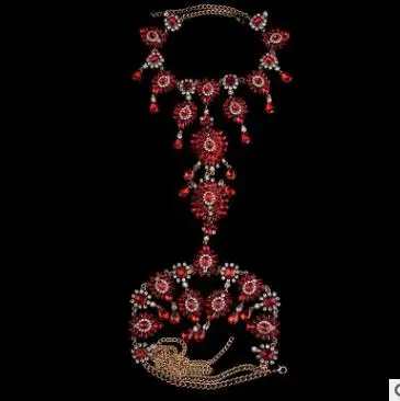 GEREIT Bohemia Fashion Flower Rhinestone DIY Body Chain Necklace Handmade Long Pendant Choker Body Jewelry Hot Sexy Beach Chain 
GEREIT Bohemia Fashion Flower Rhinestone DIY Body Chain Necklace Handmade Long Pendant Choker Body Jewelry Hot Sexy Beach Chain