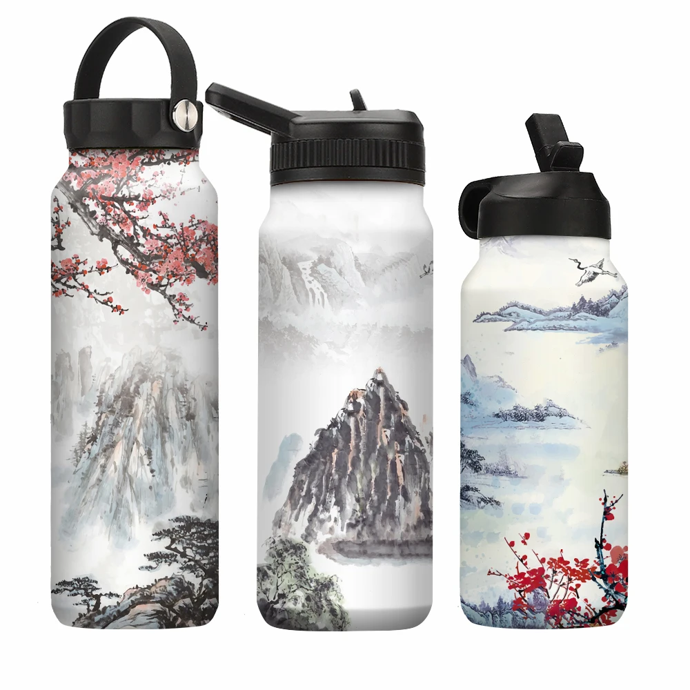 Bpa free cheap price Wide Mouth Sports Drinking vacuum flask Double wall Stainless Steel 32oz flask, Customized colors acceptable
Bpa free cheap price Wide Mouth Sports Drinking vacuum flask Double wall Stainless Steel 32oz flask, Customized colors acceptable