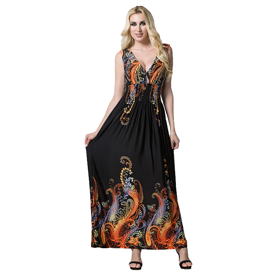 Explosion models plus size women's fat MM sleeveless dress plus size beach dress ice silk dress
Explosion models plus size women's fat MM sleeveless dress plus size beach dress ice silk dress