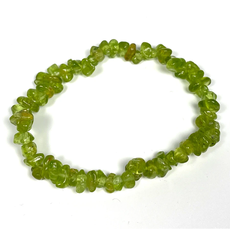 Natural Stone Healing Crystal Gravel Stone Natural Peridot Chips Bracelet for Women Men Wrist Accessories
Natural Stone Healing Crystal Gravel Stone Natural Peridot Chips Bracelet for Women Men Wrist Accessories