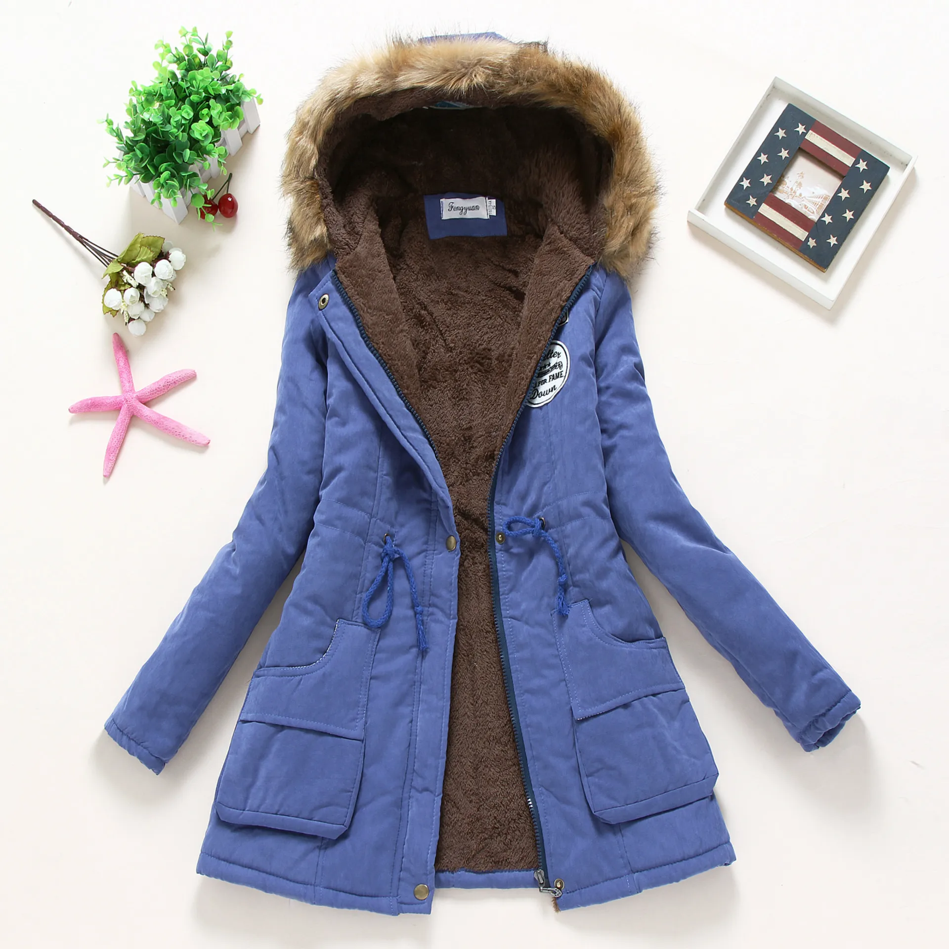 High quality fashion 13 colors women warm thick Parkas women trench coat, 16 colors to choose
High quality fashion 13 colors women warm thick Parkas women trench coat, 16 colors to choose