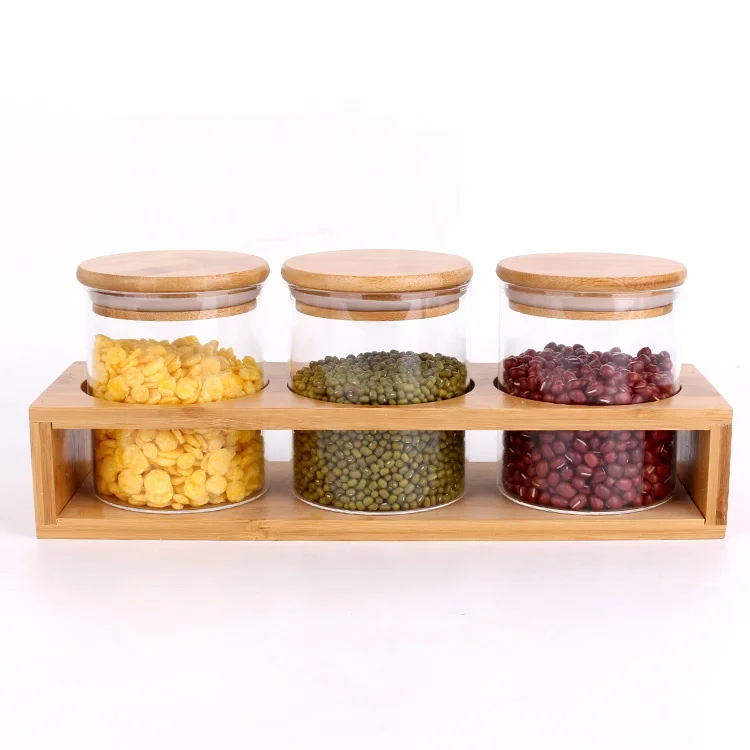 10oz 300ml airtight Kitchen cylinder borosilicate glass jar food storage container with wooden bamboo lid with spoon, Transparent
10oz 300ml airtight Kitchen cylinder borosilicate glass jar food storage container with wooden bamboo lid with spoon, Transparent
