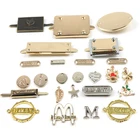 Zinc Alloy Engraved Handbag Custom Metal Logo Tags for Bags