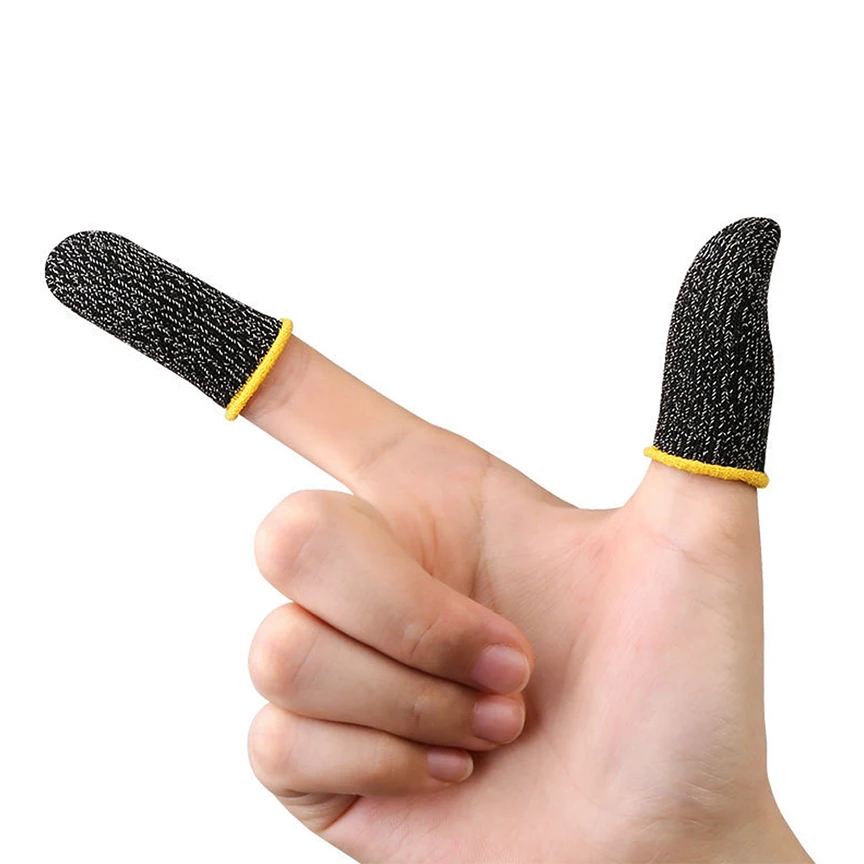 2pcs Finger Cover Breathable Game Controller Finger Sleeve For Pubg Sweat Proof Non-Scratch Touch Screen Gaming Thumb Sleeve
2pcs Finger Cover Breathable Game Controller Finger Sleeve For Pubg Sweat Proof Non-Scratch Touch Screen Gaming Thumb Sleeve