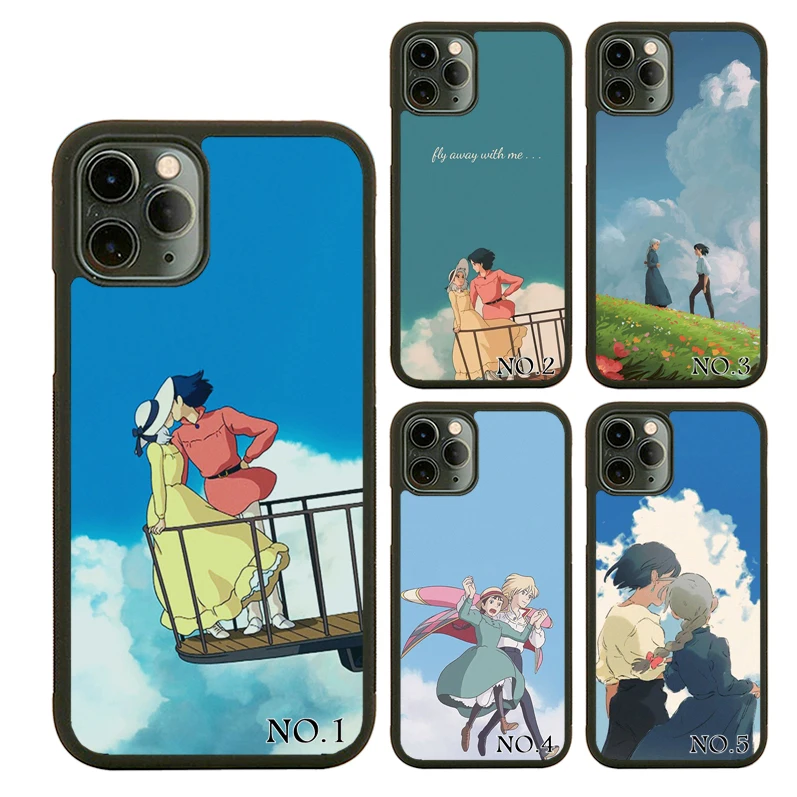 Classic Japanese Anime Howl's Moving Castle Design Black Rubber Phone Case For iPhone 11 12 13Pro Max 8Plus Xs Max Case
Classic Japanese Anime Howl's Moving Castle Design Black Rubber Phone Case For iPhone 11 12 13Pro Max 8Plus Xs Max Case