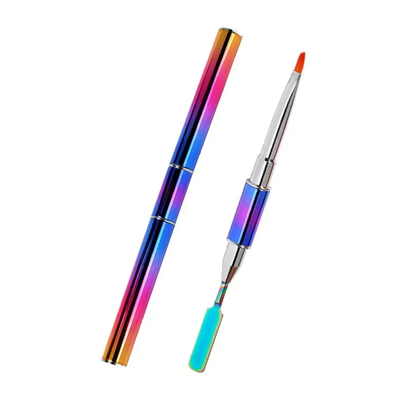 Artist Professional Paint Brush Nylon Hair Artist Brush With Cuticle Pusher Nail Tools, Colorful painting brush
Artist Professional Paint Brush Nylon Hair Artist Brush With Cuticle Pusher Nail Tools, Colorful painting brush
