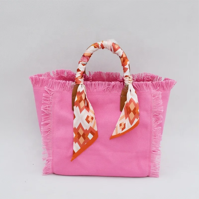 High Quality Pink Color Tassel Fringe Canvas Tote Bags Canvas Bags Bulk Casual Hand Bag
High Quality Pink Color Tassel Fringe Canvas Tote Bags Canvas Bags Bulk Casual Hand Bag