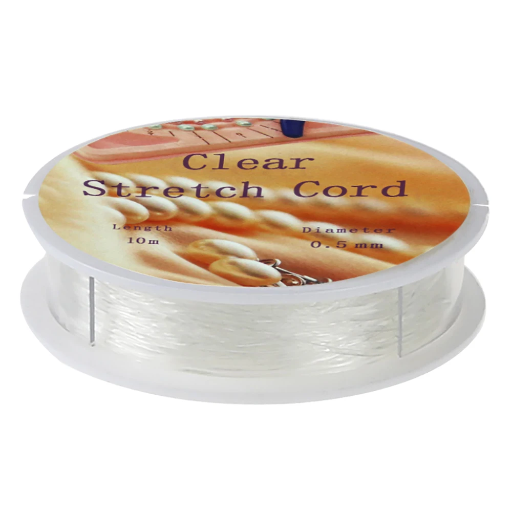 0.5mm Best TPU Elastic Cord Transparent Elastic Cord For Jewelry Making Materials, Transparente white
0.5mm Best TPU Elastic Cord Transparent Elastic Cord For Jewelry Making Materials, Transparente white