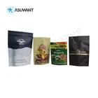 Shopping Industrial And Coffee Use Stand Up Kraft Paper Bag With Valve