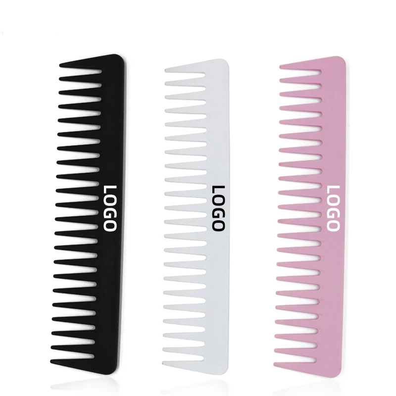 Custom Logo Wholesale Hair Wide Tooth Comb For Salon Hair Cutting Use, Black
Custom Logo Wholesale Hair Wide Tooth Comb For Salon Hair Cutting Use, Black