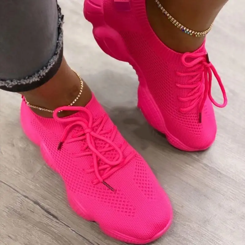 Hot style women's fashion sneakers for ladies neon pink Glitter girls Walking Causal Shoes, As picture
Hot style women's fashion sneakers for ladies neon pink Glitter girls Walking Causal Shoes, As picture