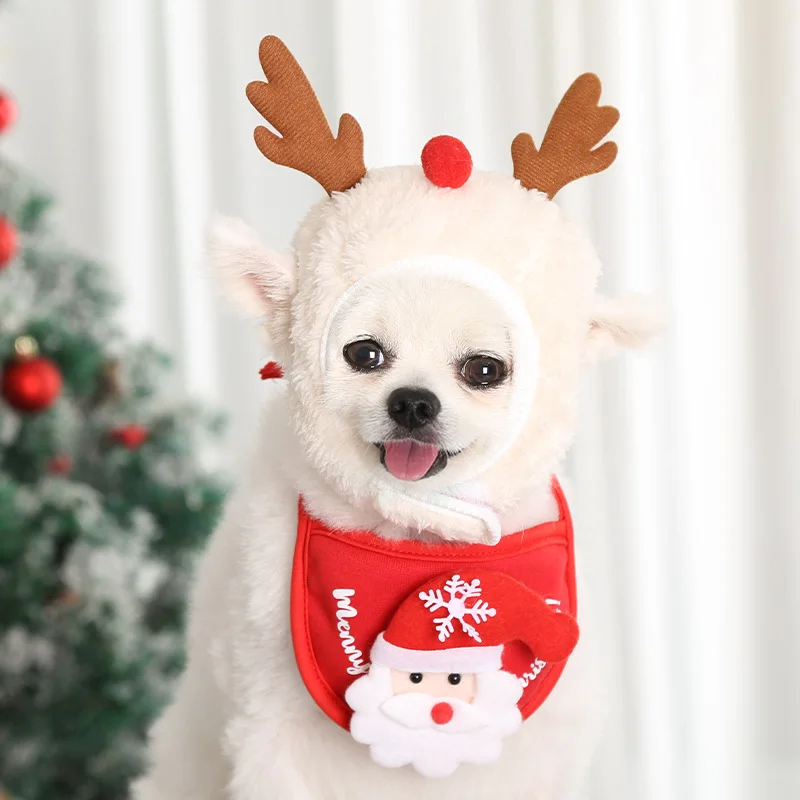 Popular Pet Accessories Dog Christmas Bandanas Pet Dog Cat Santa Hat Costume Cat Christmas Costume, Red, green
Popular Pet Accessories Dog Christmas Bandanas Pet Dog Cat Santa Hat Costume Cat Christmas Costume, Red, green