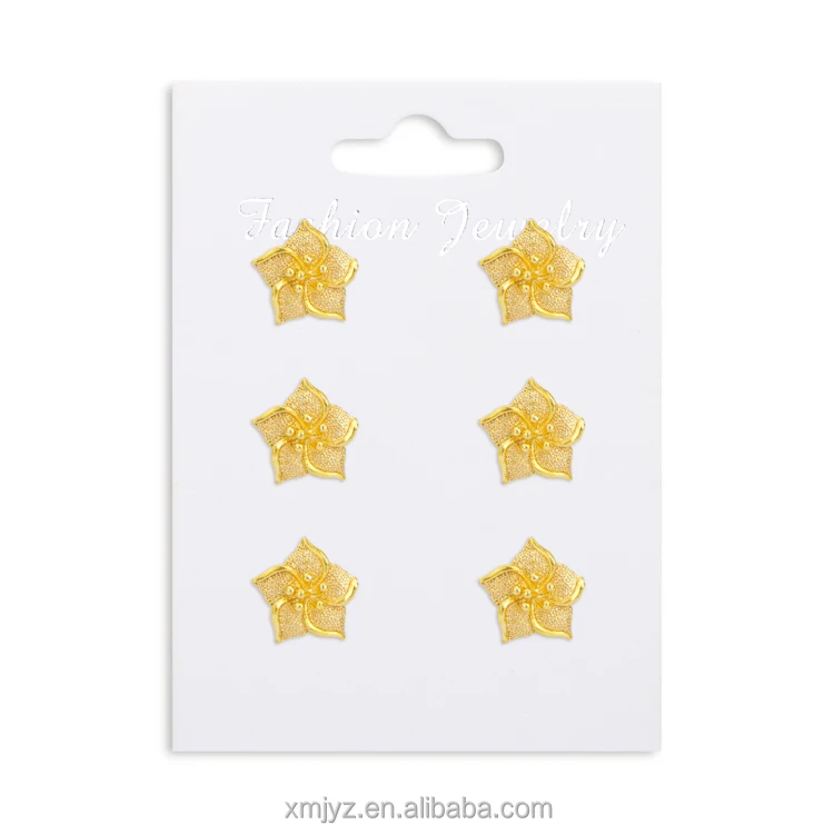 High Sense Of Ins Wind Small Fresh Flower Earrings Temperament 18K Gold-Plated Brass Earrings Pierced Earrings Accessories
High Sense Of Ins Wind Small Fresh Flower Earrings Temperament 18K Gold-Plated Brass Earrings Pierced Earrings Accessories