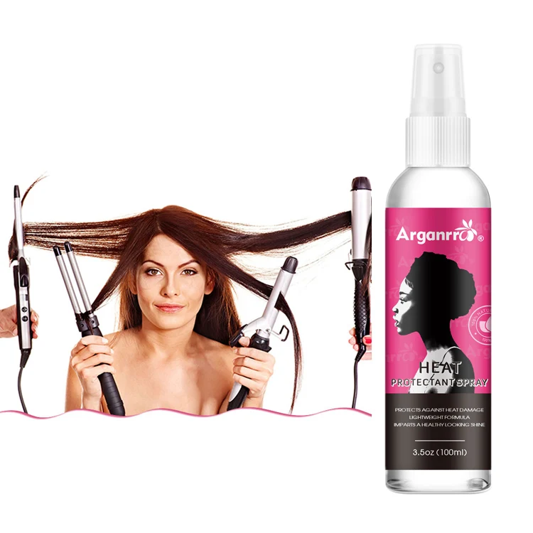 ARGANRRO Custom Private Label silken sheen Lightweight water spray protect heat protectant spray
ARGANRRO Custom Private Label silken sheen Lightweight water spray protect heat protectant spray