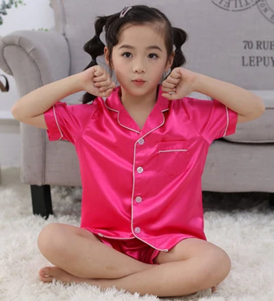 ice silk home clothes boys and girls real silk kids clothing silk sets summer suit summer Children's pajamas, Red
ice silk home clothes boys and girls real silk kids clothing silk sets summer suit summer Children's pajamas, Red