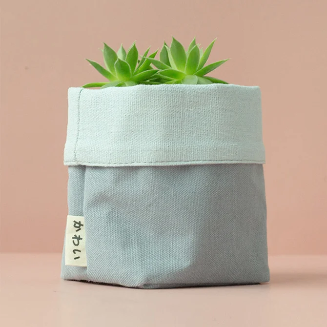 New Creative Kraft Paper Simple Waterproof Desktop Storage Basket Custom Multi-Functional Cotton Canvas Flower Pot, Gray yellow pink green or custom
New Creative Kraft Paper Simple Waterproof Desktop Storage Basket Custom Multi-Functional Cotton Canvas Flower Pot, Gray yellow pink green or custom