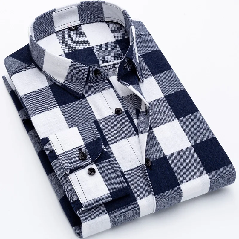 Gesenda 2021 Best Quality Custom Design Men Shirts Pattern Fancy Plaid Cotton Shirts For Men mens button down collar shirts
Gesenda 2021 Best Quality Custom Design Men Shirts Pattern Fancy Plaid Cotton Shirts For Men mens button down collar shirts