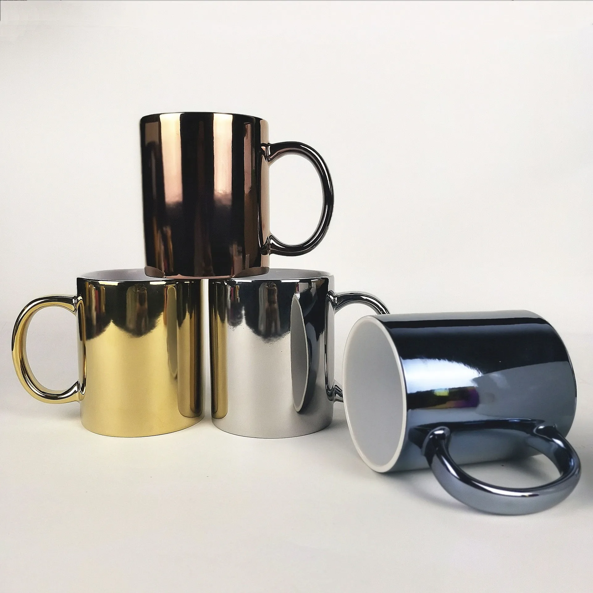 Creative Gift 11oz Mirrored Plated Sublimation Personalized Magic Special Mug, Multi colors
Creative Gift 11oz Mirrored Plated Sublimation Personalized Magic Special Mug, Multi colors