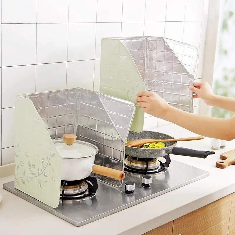 Kitchen Oil Baffle Oil Provide Kichen Tool Aluminum Foil Oil Shield For Stir-Fried Vegetable With Heat Insulation Baffle
Kitchen Oil Baffle Oil Provide Kichen Tool Aluminum Foil Oil Shield For Stir-Fried Vegetable With Heat Insulation Baffle
