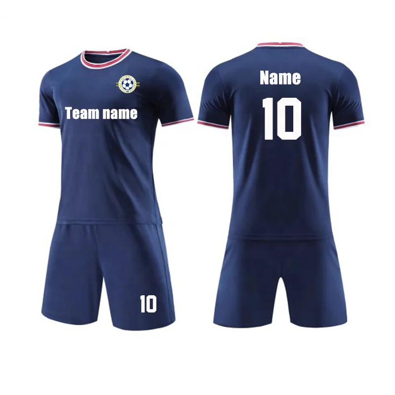 Wholesale custom Paris Home soccer uniforms the latest club customized blank football jersey sets
Wholesale custom Paris Home soccer uniforms the latest club customized blank football jersey sets