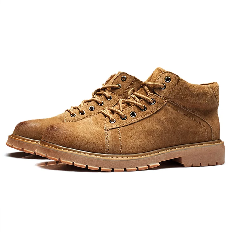 New Design Men Boots Casual Fashion Man Shoes Suede Hiking Boots Leather Boots for Men, Brown
New Design Men Boots Casual Fashion Man Shoes Suede Hiking Boots Leather Boots for Men, Brown