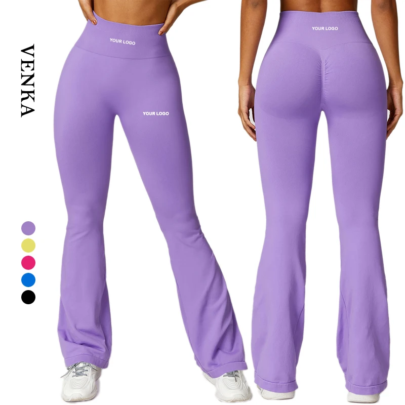Custom Logo High Waist Women Sportswear Tight Slimming Elastic Seamless Pants Solid Color Gym Fitness Girl Flared Yoga Leggings
Custom Logo High Waist Women Sportswear Tight Slimming Elastic Seamless Pants Solid Color Gym Fitness Girl Flared Yoga Leggings