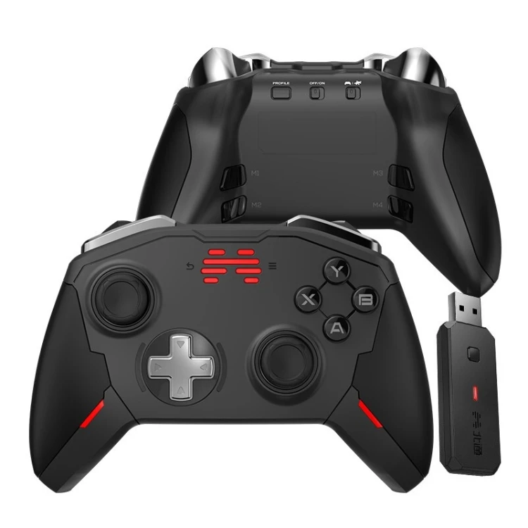 Original BEITONG BTP-T6 Zeus Elite Edition Electric Competition Battle PC Game Wireless Handle Controller with Wireless Receiver
Original BEITONG BTP-T6 Zeus Elite Edition Electric Competition Battle PC Game Wireless Handle Controller with Wireless Receiver