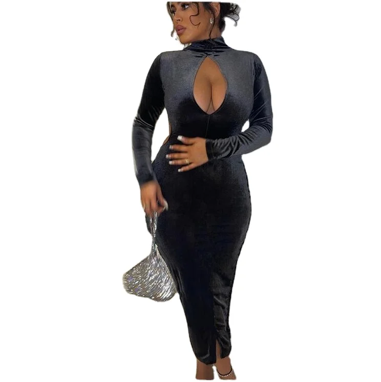 Women round-neckline long sleeves Bodycon Dress straight hem pullon diamond pleuche party dress
Women round-neckline long sleeves Bodycon Dress straight hem pullon diamond pleuche party dress
