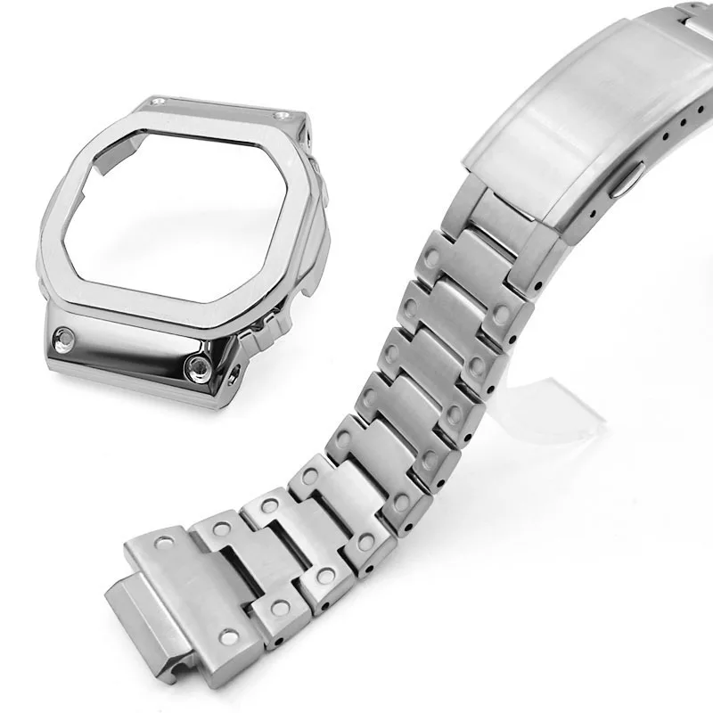 GSHOCK DW5600 Stainless Steel Watch Band Strap Replacement GW-M5610 GW5035 metal case modification, Silver,gold,black,rainbow ,blue,rose gold,camo colour
GSHOCK DW5600 Stainless Steel Watch Band Strap Replacement GW-M5610 GW5035 metal case modification, Silver,gold,black,rainbow ,blue,rose gold,camo colour