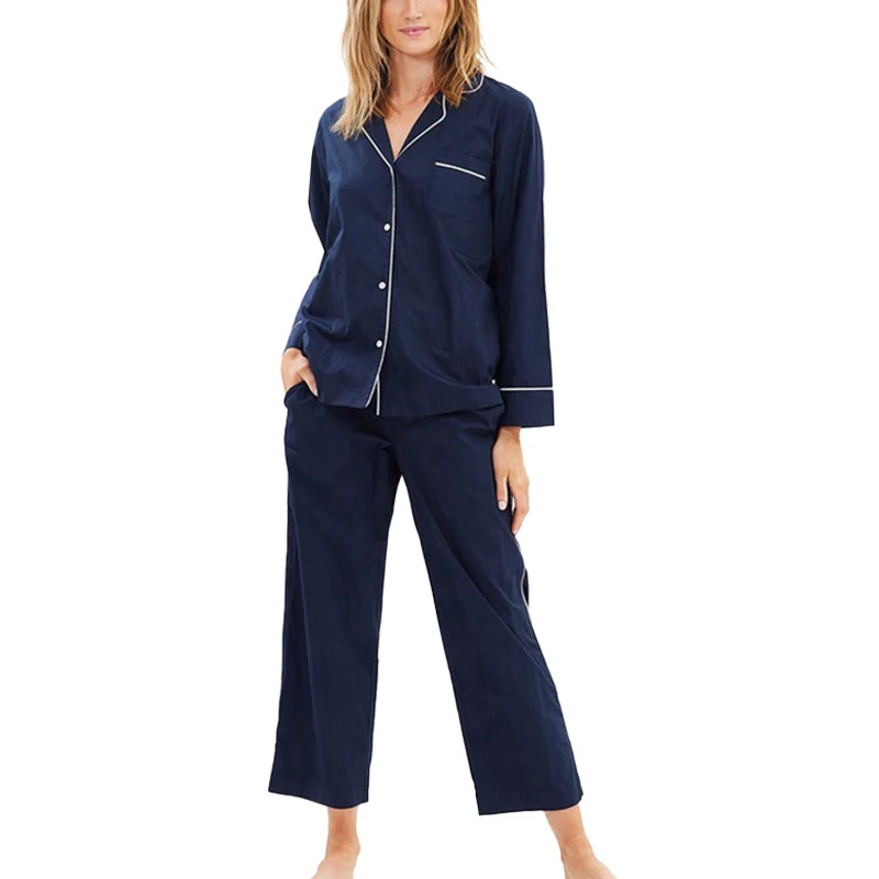 Ladies Sleepwear High Quality Cotton Pajamas Set Women's sleepwear pajama set, Picture or customize
Ladies Sleepwear High Quality Cotton Pajamas Set Women's sleepwear pajama set, Picture or customize