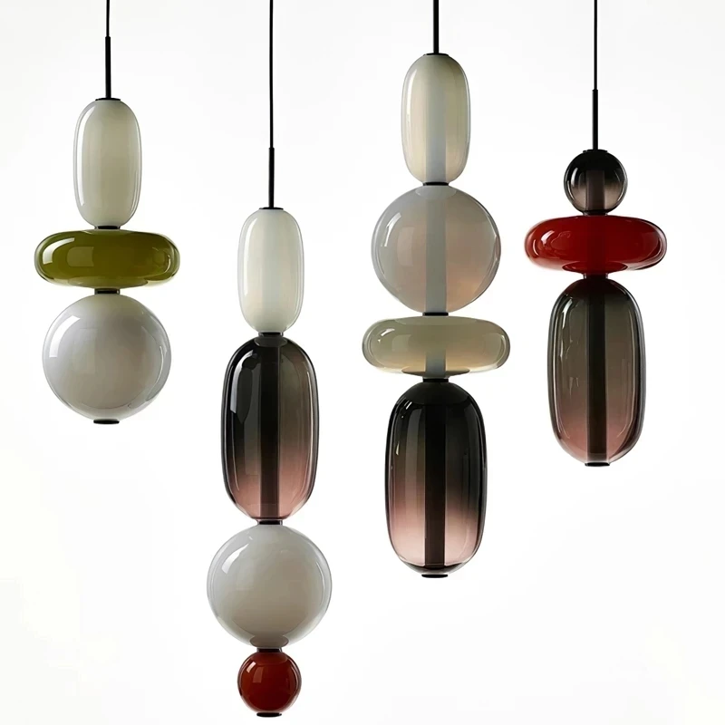 Nordic Multicolored Glass Pendant Lights Candy Dining Room Lamp Bedside Bar Cafe lamps hanging Furniture Home Decor Indoor Light
Nordic Multicolored Glass Pendant Lights Candy Dining Room Lamp Bedside Bar Cafe lamps hanging Furniture Home Decor Indoor Light