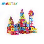 Montessori high quality magnetic blocks stem learning toy ABS plastic kids educational toys